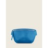 Mini Sac Banane Cuir Bleu Femme