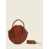 Sac à Main Cuir Marron Femme