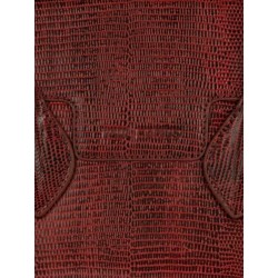 Mini Sac à Main Cuir Rouge Femme