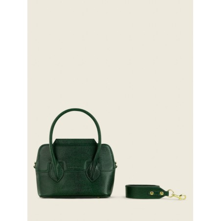 Mini Sac à Main Cuir Vert Femme