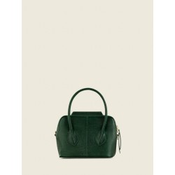 Mini Sac à Main Cuir Vert Femme
