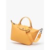 Sac porté main S Le Pliage Xtra cuir LONGCHAMP Abricot