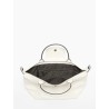 Sac porté main S Le Pliage Xtra cuir LONGCHAMP Ecru