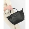 Sac porté main S Le Pliage Xtra cuir LONGCHAMP Noir