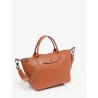 Sac porté main S Le Pliage Xtra cuir LONGCHAMP Cognac