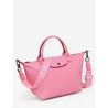 Sac porté main S Le Pliage Xtra cuir LONGCHAMP Rose