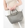 Sac porté main S Le Pliage Xtra cuir LONGCHAMP Tourterelle