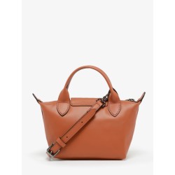 Sac XS Le Pliage Xtra cuir LONGCHAMP Cognac
