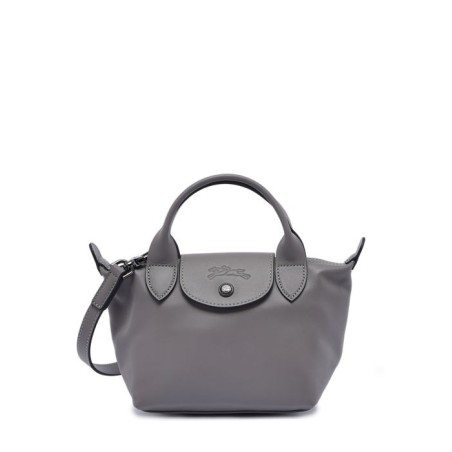 Sac XS Le Pliage Xtra cuir LONGCHAMP Tourterelle