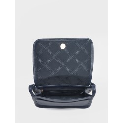 Sac bandoulière mini Le Foulonné cuir LONGCHAMP Navy