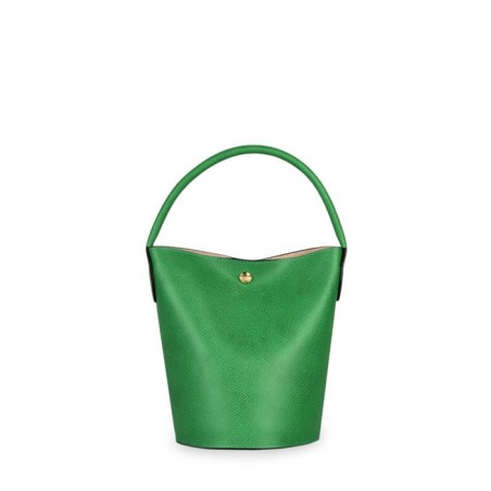 Sac seau Épure cuir LONGCHAMP Vert