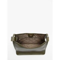 Sac porté épaule Le Foulonné cuir LONGCHAMP Kaki