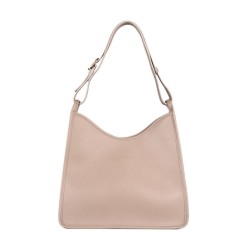 Sac porté épaule Le Foulonné cuir LONGCHAMP Tourterelle