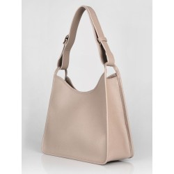 Sac porté épaule Le Foulonné cuir LONGCHAMP Tourterelle