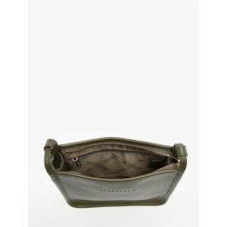Sac porté travers zippé S Le Foulonné cuir LONGCHAMP Kaki