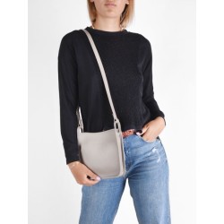 Sac porté travers zippé S Le Foulonné cuir LONGCHAMP Tourterelle