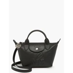 Sac à main XS Longchamp x Robert Indiana LONGCHAMP Noir