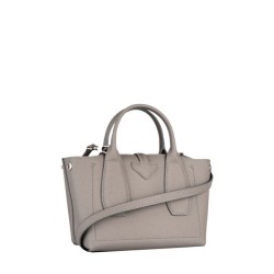 Sac à main S Roseau cuir LONGCHAMP Tourterelle