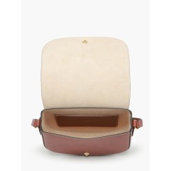 Sac bandoulière Epure cuir LONGCHAMP Brun