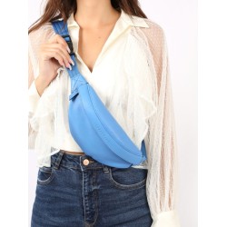 Sac banane M Longchamp 3D cuir LONGCHAMP Cobalt