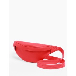 Sac banane M Longchamp 3D cuir LONGCHAMP Rouge