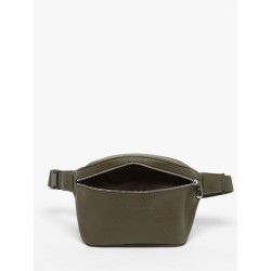 Sac banane Le Foulonné cuir LONGCHAMP Kaki