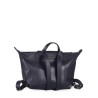 Sac à dos Le Pliage Cuir LONGCHAMP Navy