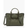 Sac porté main L Longchamp 3D cuir LONGCHAMP Kaki