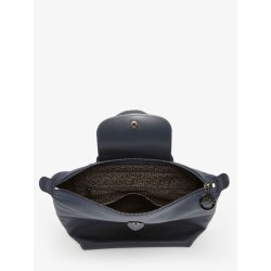 Sac à dos femme Le Pliage Xtra cuir LONGCHAMP Navy
