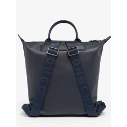 Sac à dos femme Le Pliage Xtra cuir LONGCHAMP Navy
