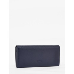 PORTE MONNAIE cuir le foulonné LONGCHAMP Navy