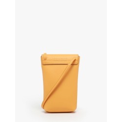 Étui téléphone Le Pliage Xtra cuir LONGCHAMP Abricot