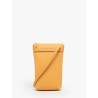 Étui téléphone Le Pliage Xtra cuir LONGCHAMP Abricot