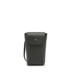 Étui téléphone Le Pliage Xtra cuir LONGCHAMP Noir