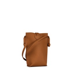 Etui téléphone Roseau cuir LONGCHAMP Naturel