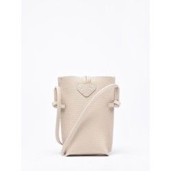 Etui téléphone Roseau cuir LONGCHAMP Papier