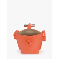 Etui téléphone Roseau cuir LONGCHAMP Orange