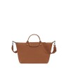 Sac porté main Le pliage xtra cuir LONGCHAMP Cognac