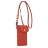 Longchamp Etui téléphone Le Pliage Xtra Grigri Sienne