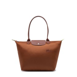 Sac porté épaule L Le Pliage Green LONGCHAMP Cognac