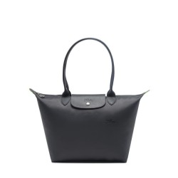 Sac porté épaule L Le Pliage Green LONGCHAMP Graphite