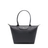 Sac porté épaule L Le Pliage Green LONGCHAMP Graphite