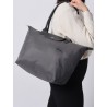 Sac porté épaule L Le Pliage Green LONGCHAMP Graphite