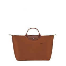 Sac de voyage S Le Pliage Green LONGCHAMP Cognac