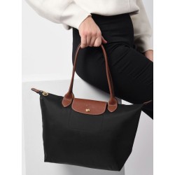 Sac shopping S Le pliage LONGCHAMP Ebène
