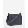 Sac porté travers Le foulonné cuir LONGCHAMP Navy