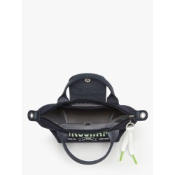 Sac porté main Le pliage université coton LONGCHAMP Marine