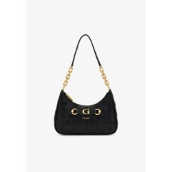 Guess IZZY PEONY TOP ZIP Sac à main noir