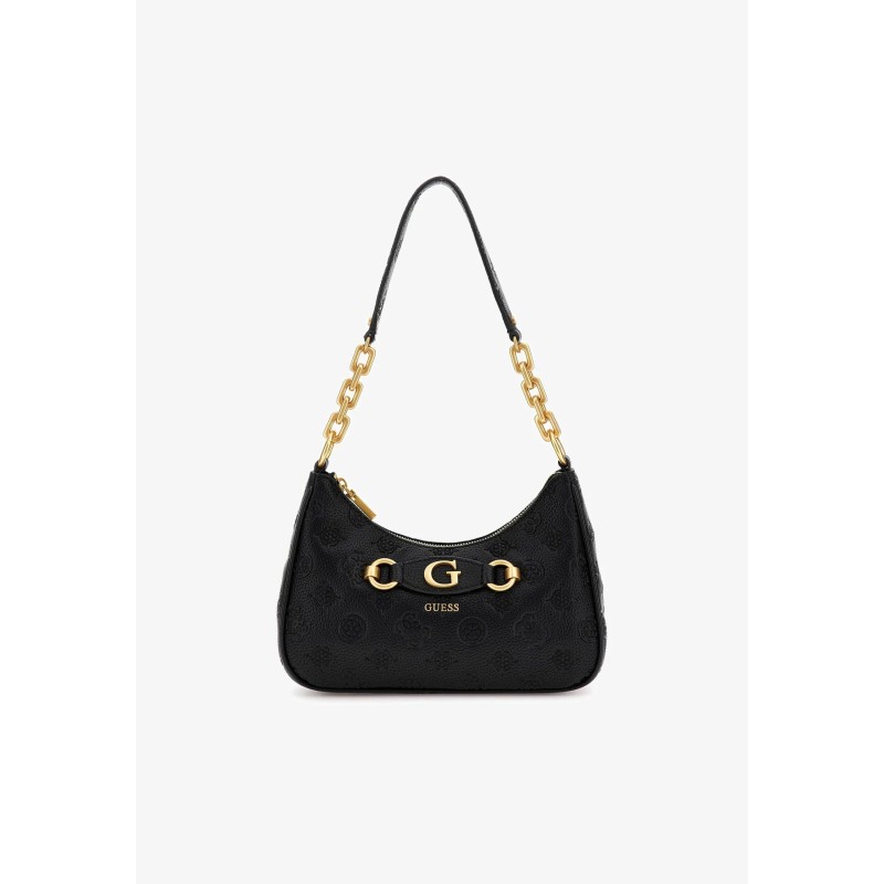 Guess IZZY PEONY TOP ZIP Sac à main noir