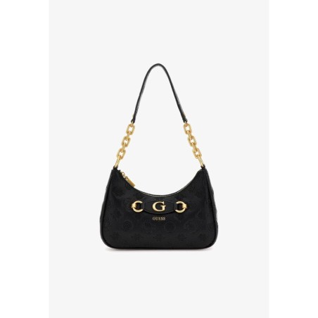 Guess IZZY PEONY TOP ZIP Sac à main noir